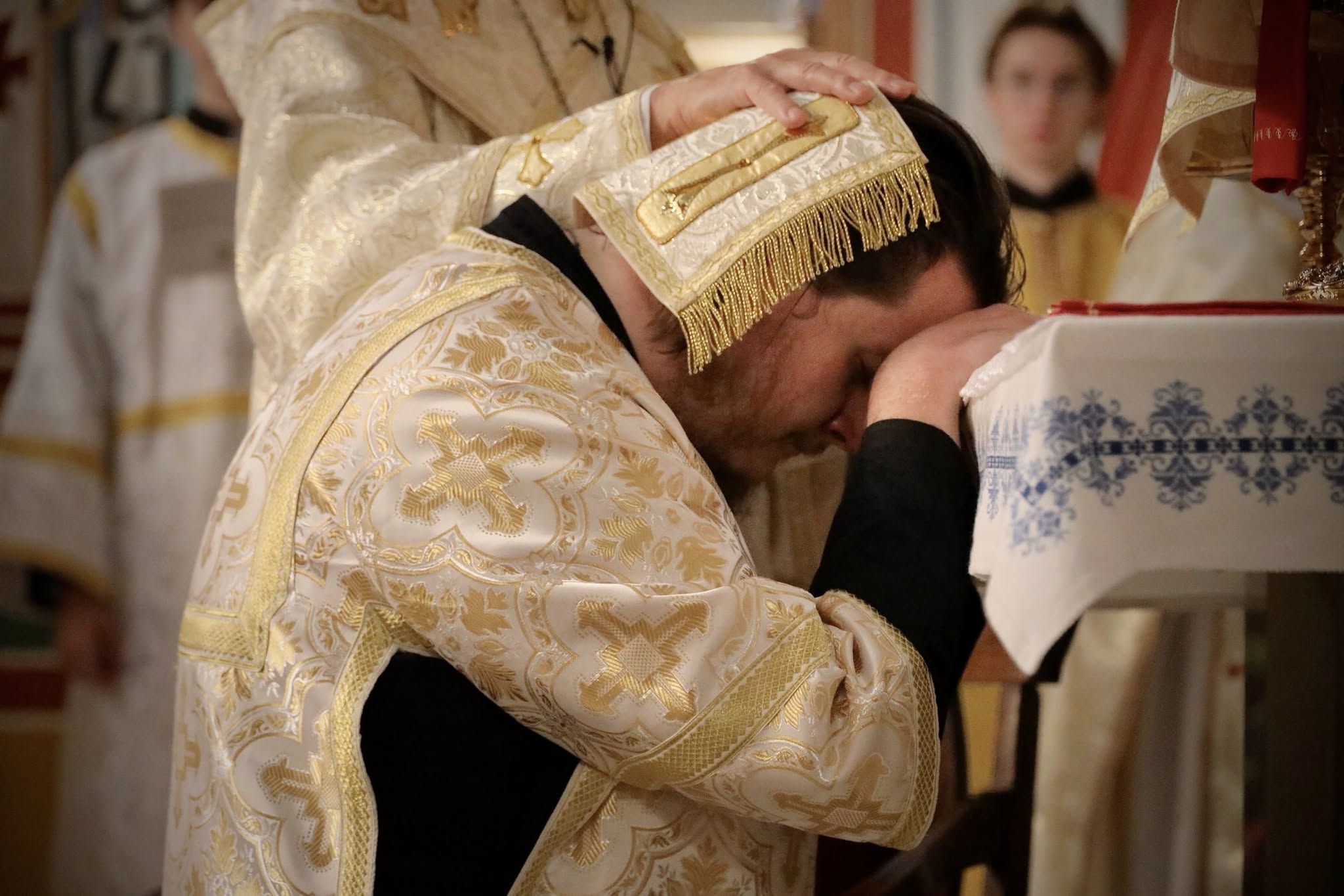 Axios! Newly ordained Fr. Orion and Fr. John for Edmonton Eparchy